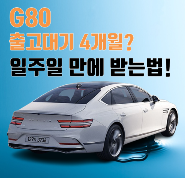 2026 제네시스 G80 외관과 할부 vs 장기렌트 유지비 비교